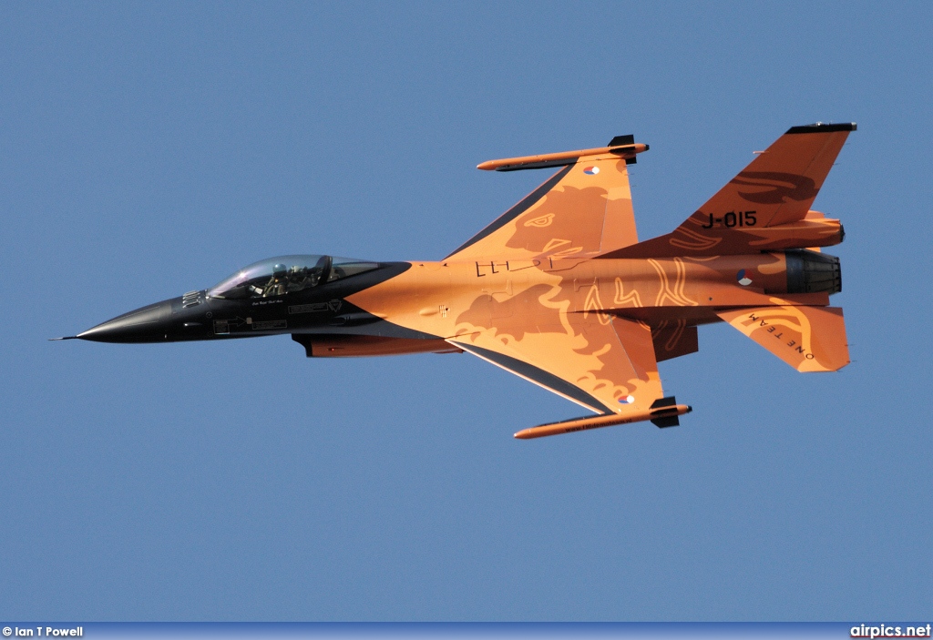 J-015, Lockheed F-16AM Fighting Falcon, Royal Netherlands Air Force