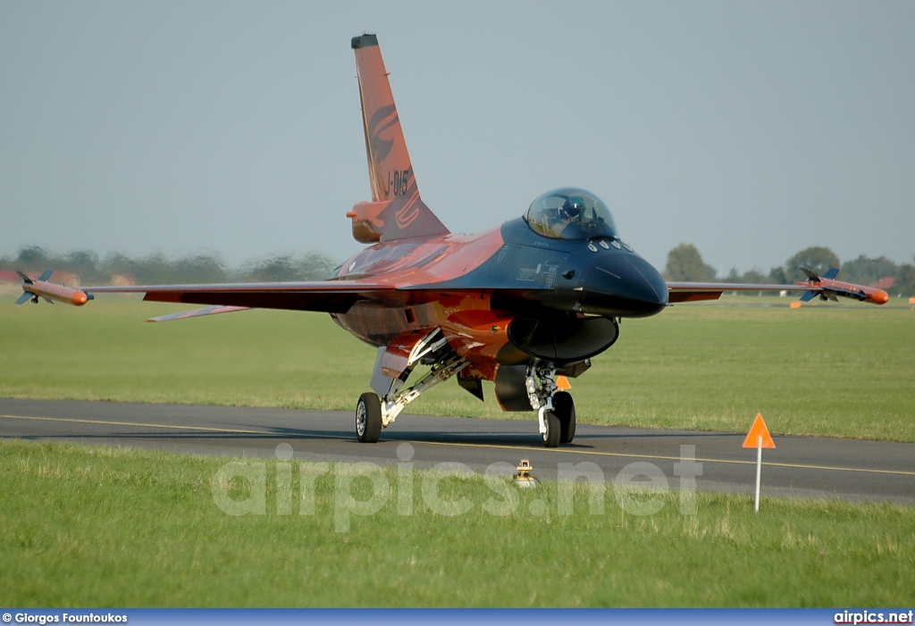 J-015, Lockheed F-16AM Fighting Falcon, Royal Netherlands Air Force