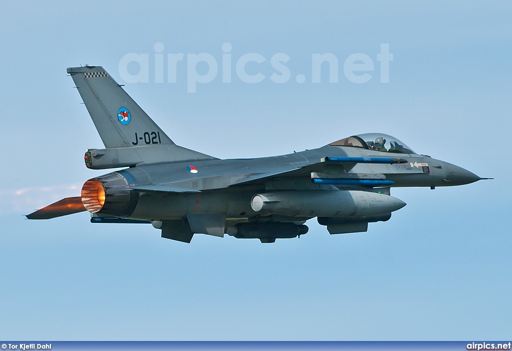 J-021, Lockheed F-16AM Fighting Falcon, Royal Netherlands Air Force