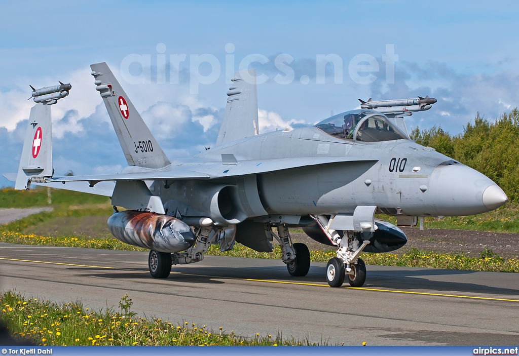 J-5010, Boeing (McDonnell Douglas) F/A-18C Hornet, Swiss Air Force