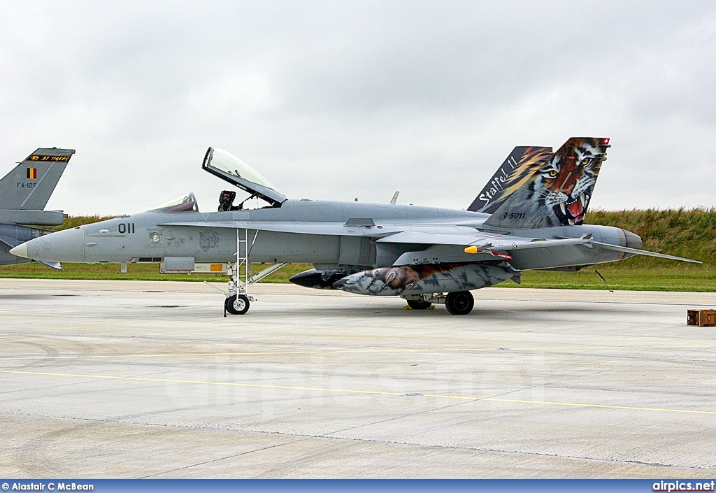 J-5011, Boeing (McDonnell Douglas) F/A-18C Hornet, Swiss Air Force