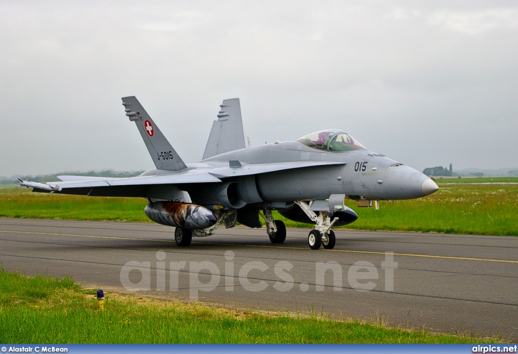 J-5015, Boeing (McDonnell Douglas) F/A-18C Hornet, Swiss Air Force