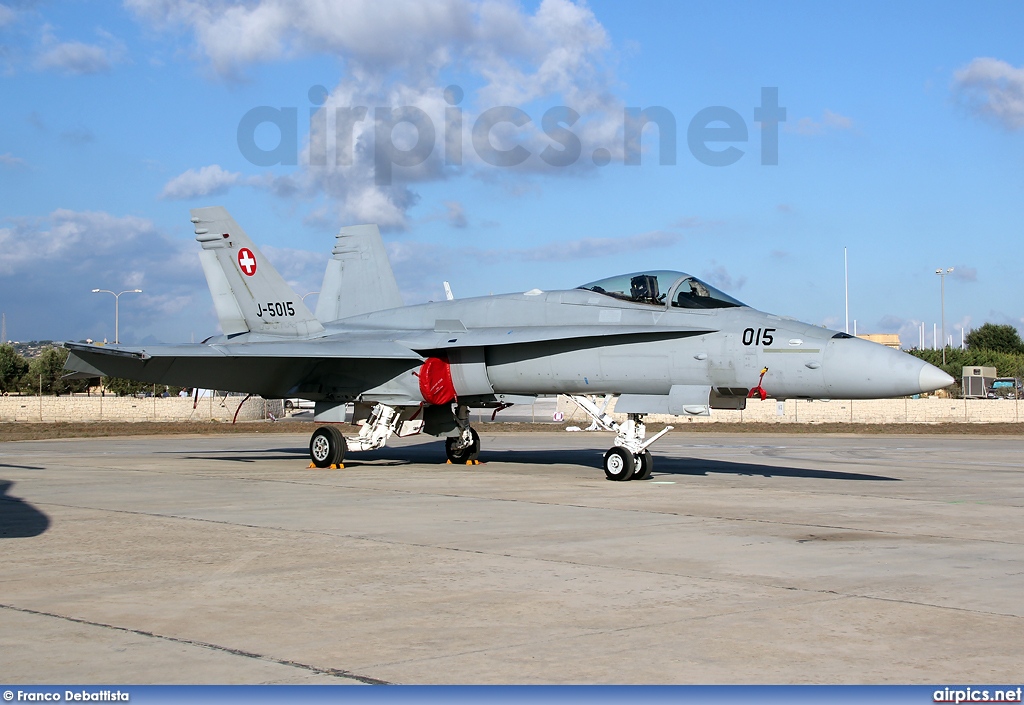 J-5015, Boeing (McDonnell Douglas) F/A-18C Hornet, Swiss Air Force