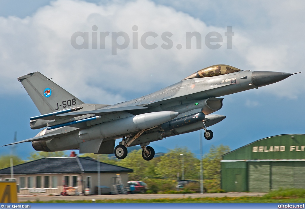 J-508, Lockheed F-16AM Fighting Falcon, Royal Netherlands Air Force