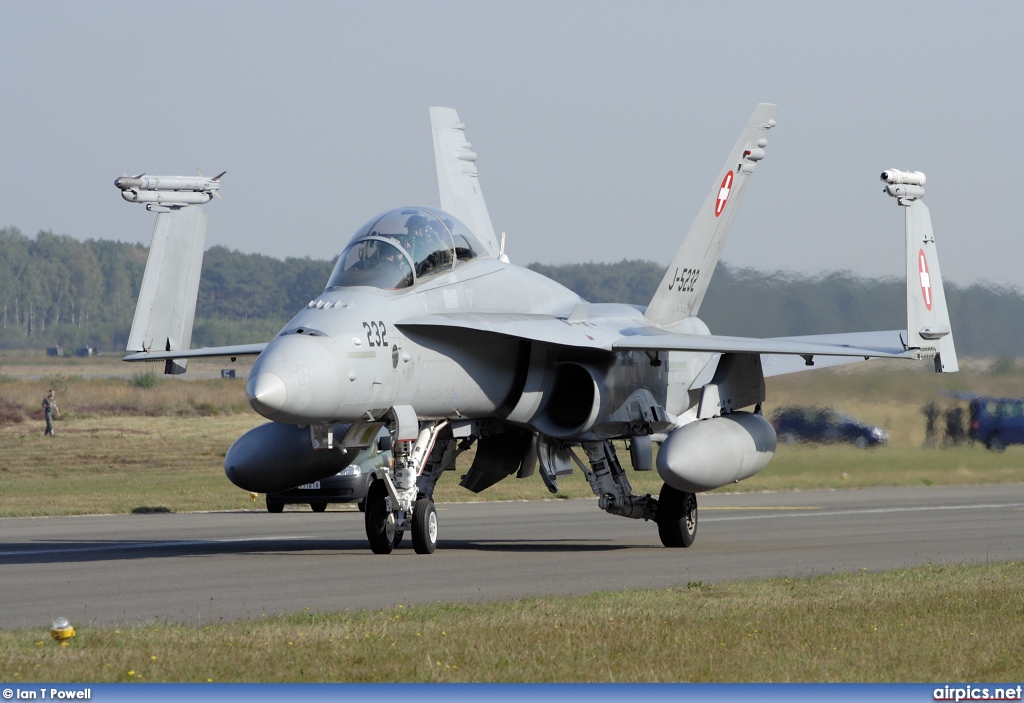 J-5232, Boeing (McDonnell Douglas) F/A-18D Hornet, Swiss Air Force