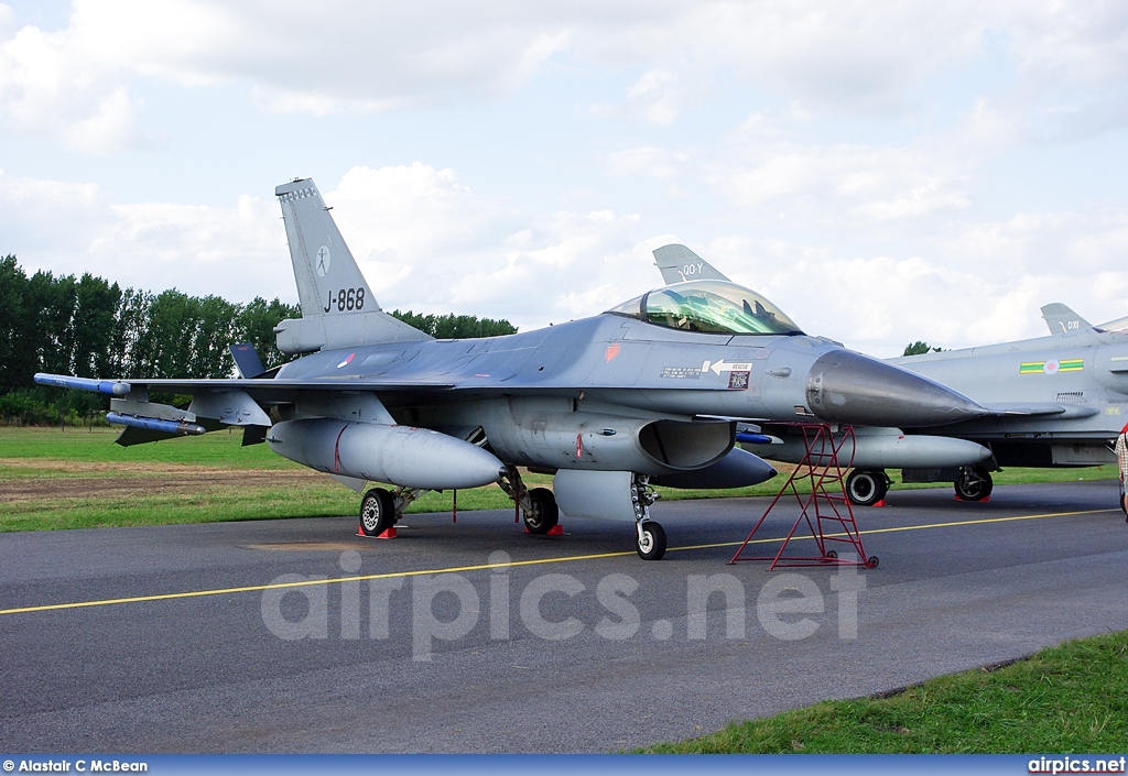 J-868, Lockheed F-16AM Fighting Falcon, Royal Netherlands Air Force