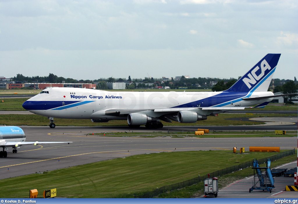 JA01KZ, Boeing 747-400F(SCD), Nippon Cargo Airlines - NCA