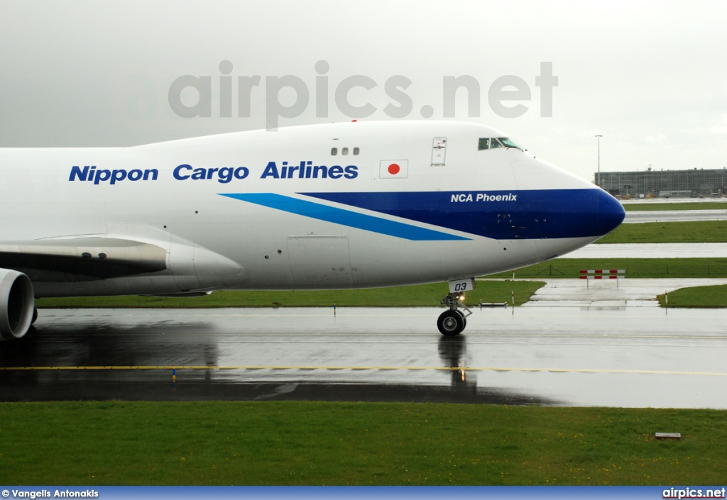 JA03KZ, Boeing 747-400F(SCD), Nippon Cargo Airlines - NCA