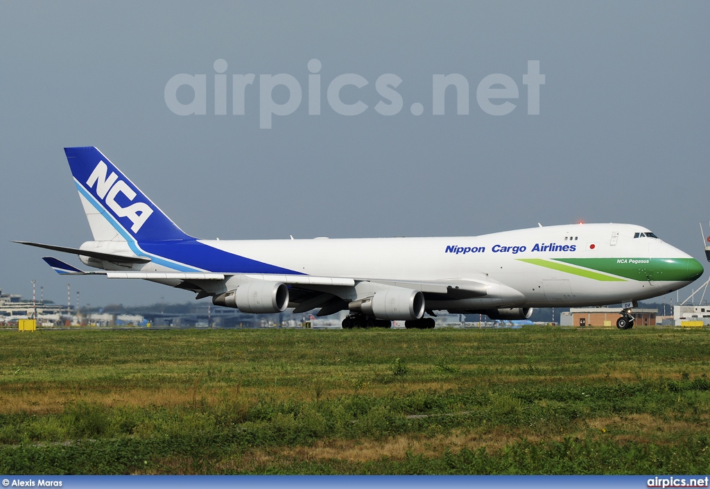 JA04KZ, Boeing 747-400F(SCD), Nippon Cargo Airlines - NCA