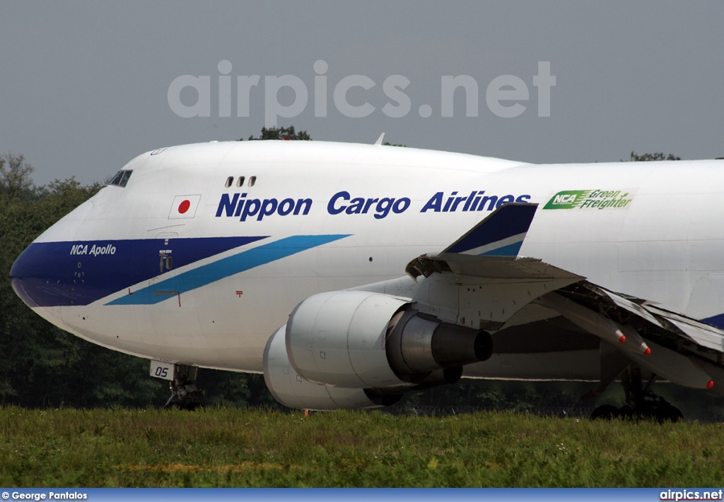 JA05KZ, Boeing 747-400F(SCD), Nippon Cargo Airlines - NCA