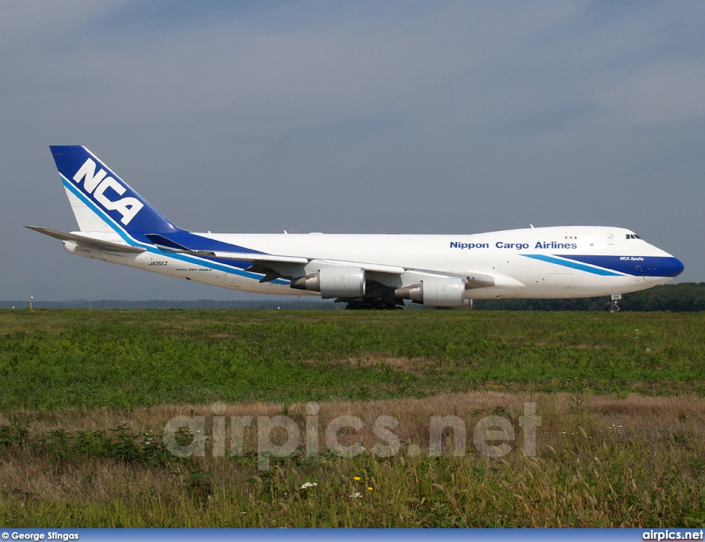 JA05KZ, Boeing 747-400F(SCD), Nippon Cargo Airlines - NCA