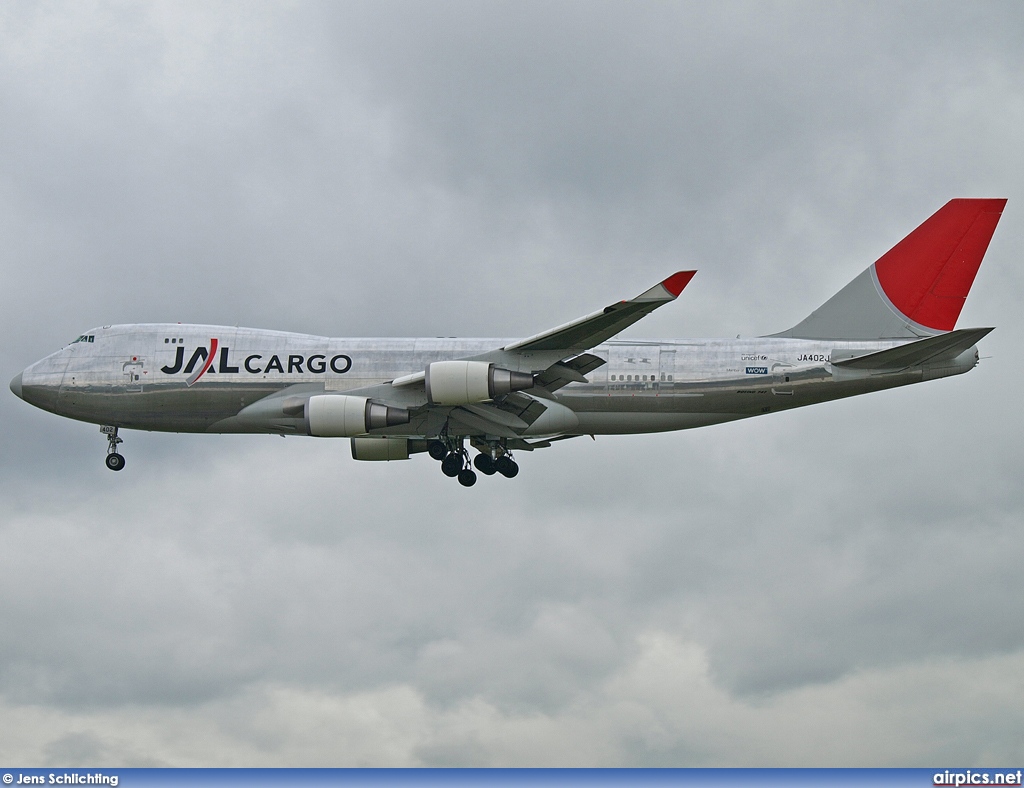 JA402J, Boeing 747-400F(SCD), Japan Airlines Cargo