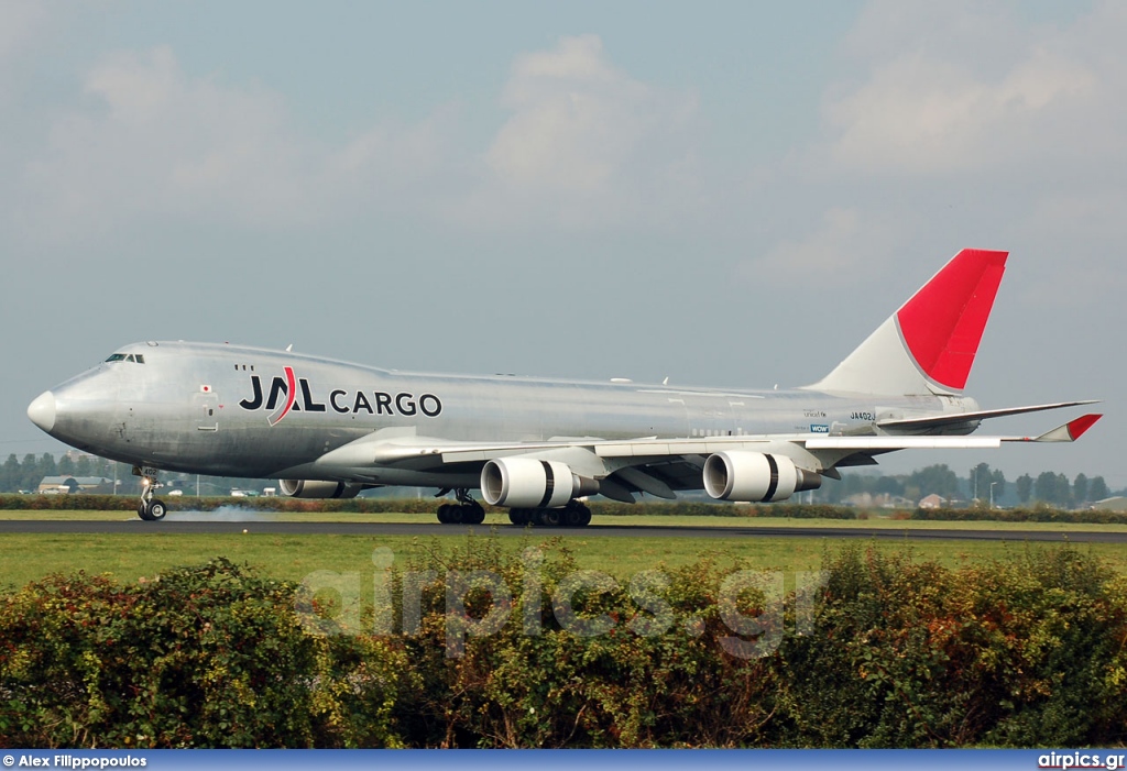 JA402J, Boeing 747-400F(SCD), Japan Airlines Cargo