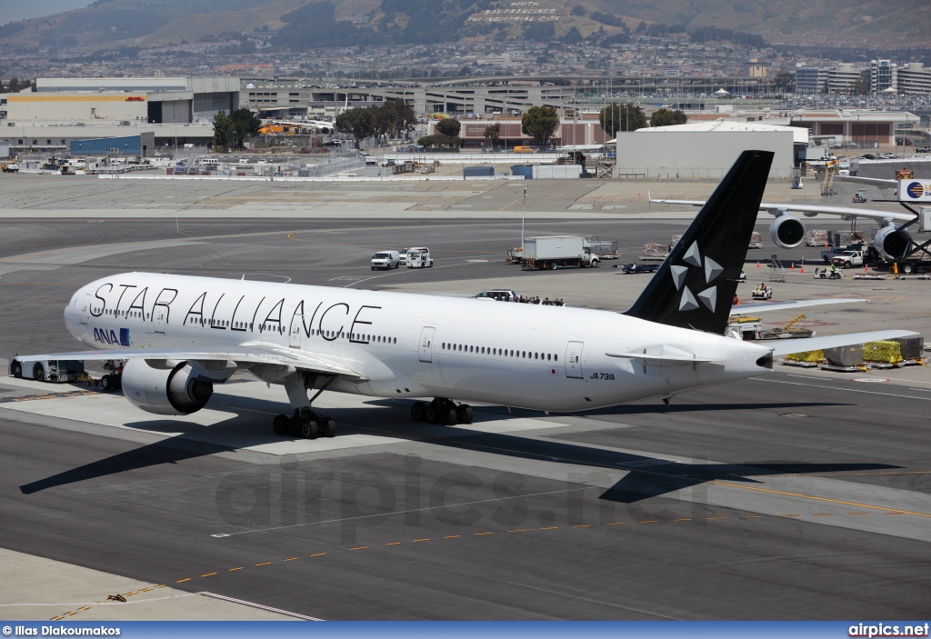 JA731A, Boeing 777-300ER, All Nippon Airways