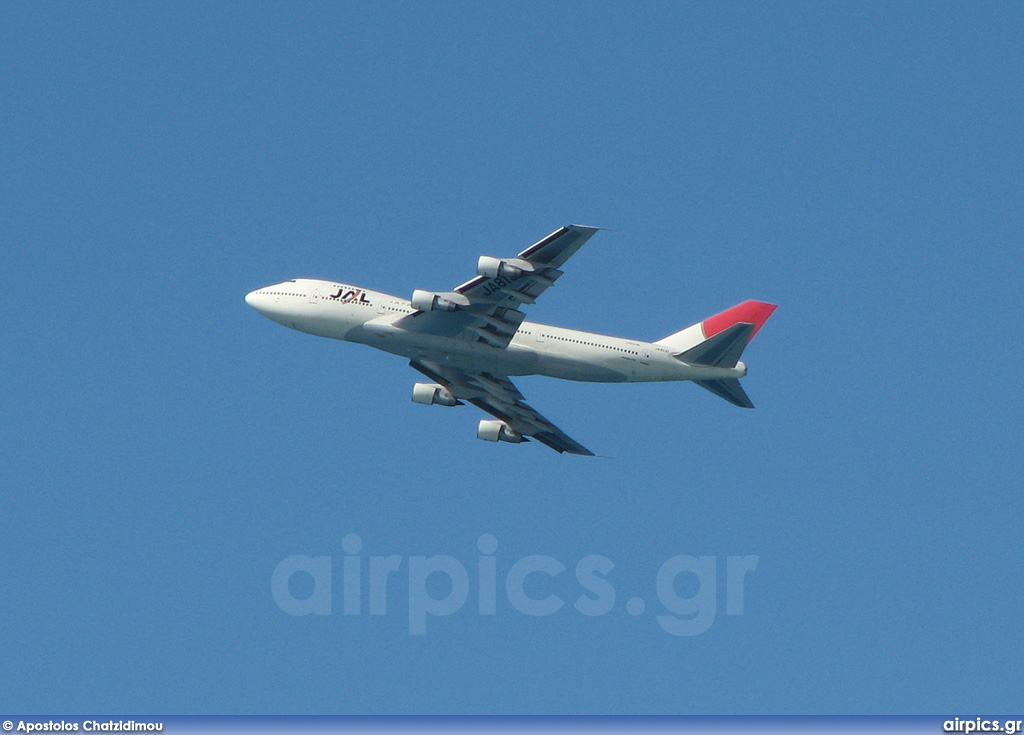 JA8131, Boeing 747-200B, Japan Airlines