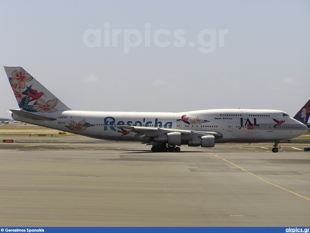 JA8183, Boeing 747-300SR, Japan Airlines