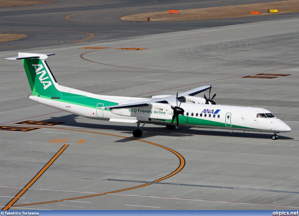 JA856A, De Havilland Canada DHC-8-400Q Dash 8, ANA Wings