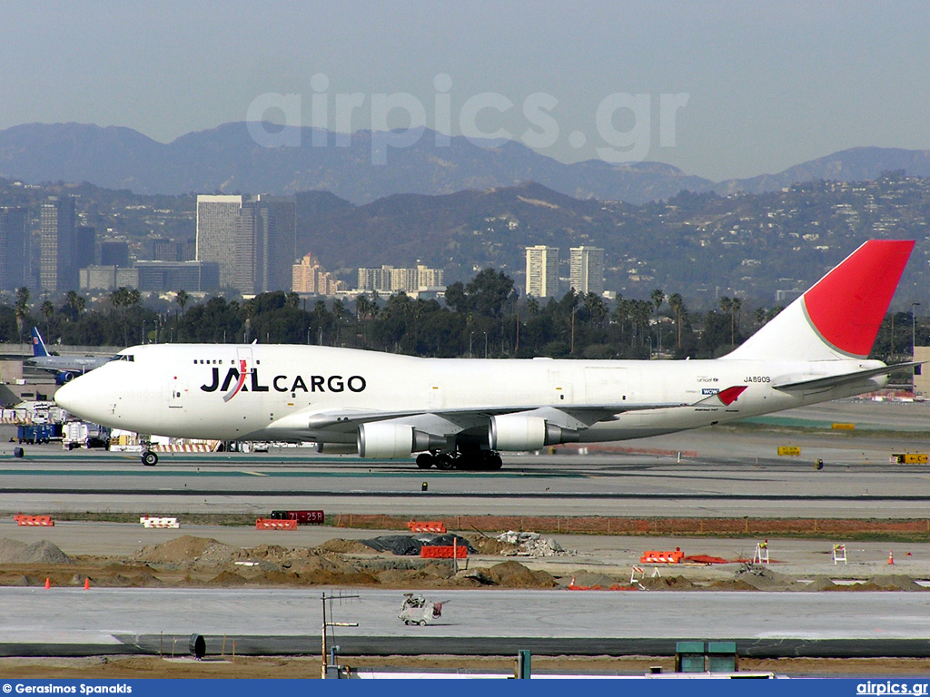 JA8909, Boeing 747-400(BCF), Japan Airlines Cargo