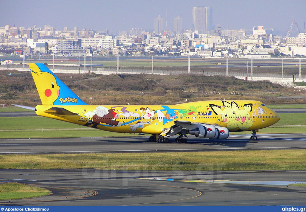 JA8957, Boeing 747-400D, All Nippon Airways