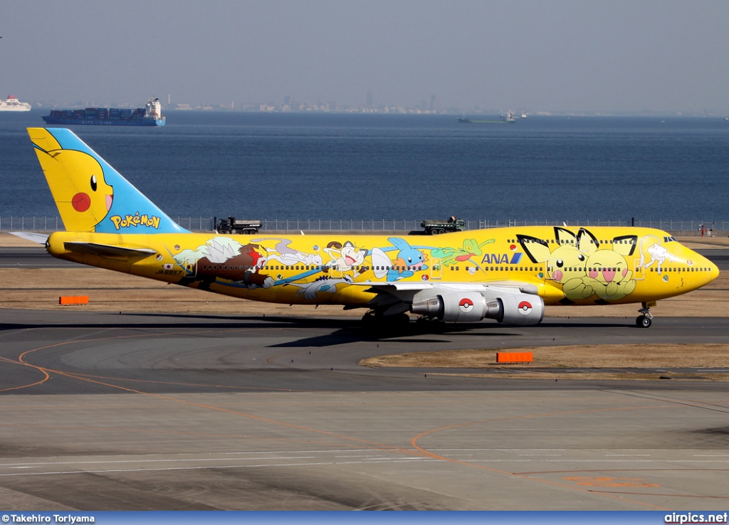 JA8957, Boeing 747-400D, All Nippon Airways