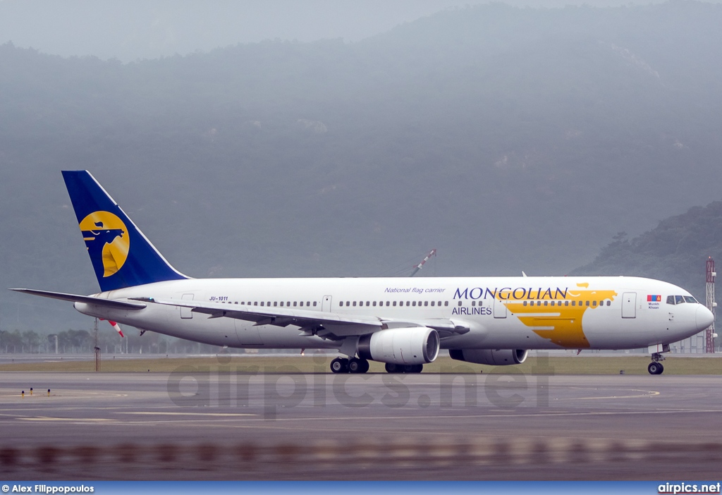 JU-1011, Boeing 767-300ER, MIAT Mongolian Airlines