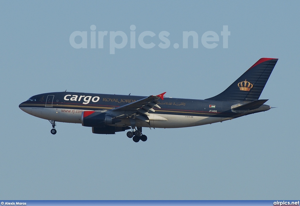 JY-AGQ, Airbus A310-300F, Royal Jordanian