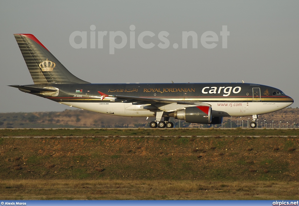 JY-AGQ, Airbus A310-300F, Royal Jordanian