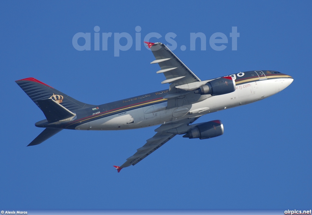 JY-AGR, Airbus A310-300F, Royal Jordanian