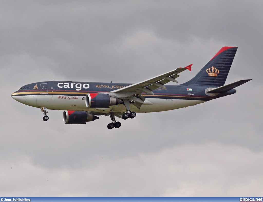 JY-AGR, Airbus A310-300F, Royal Jordanian