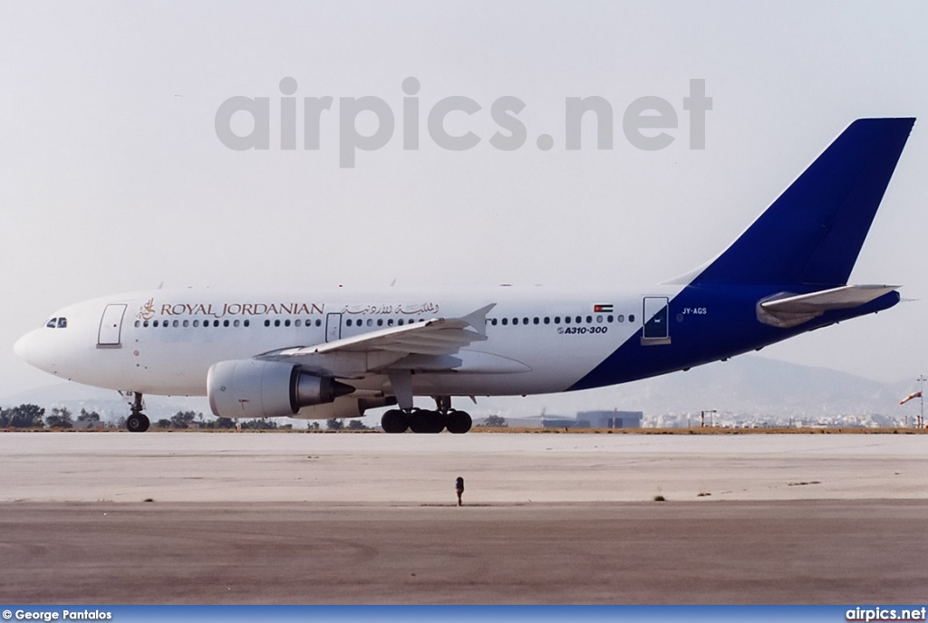 JY-AGS, Airbus A310-300, Royal Jordanian