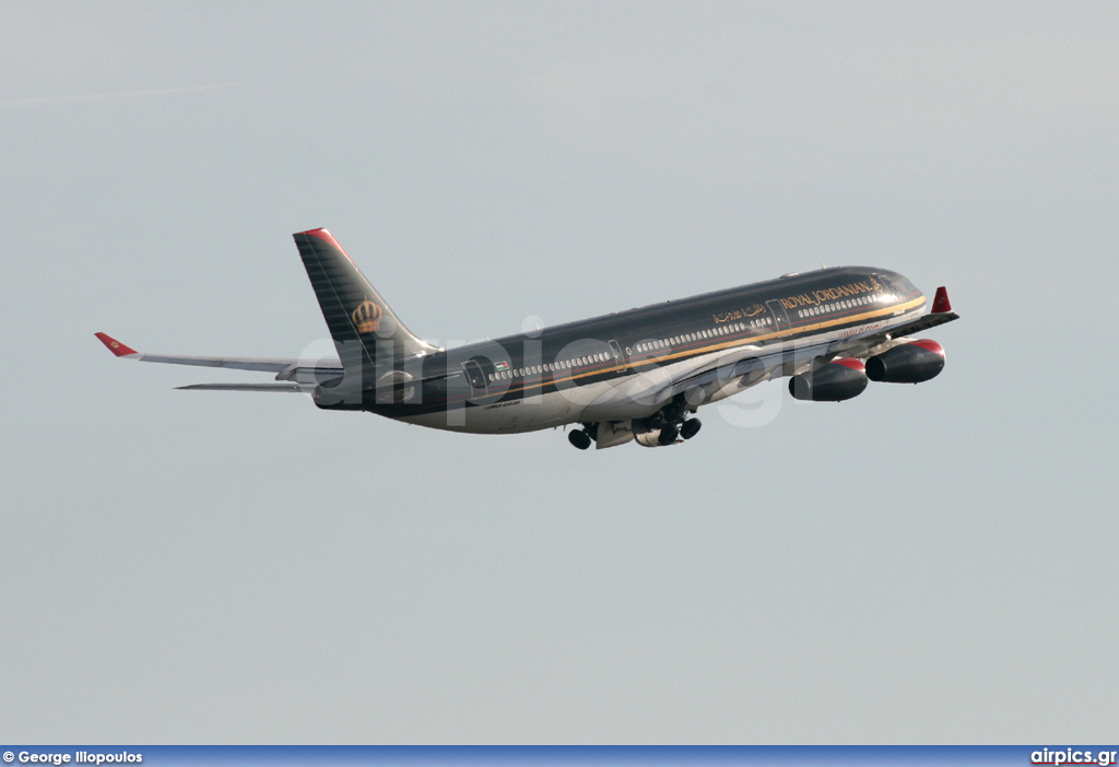 JY-AID, Airbus A340-200, Royal Jordanian