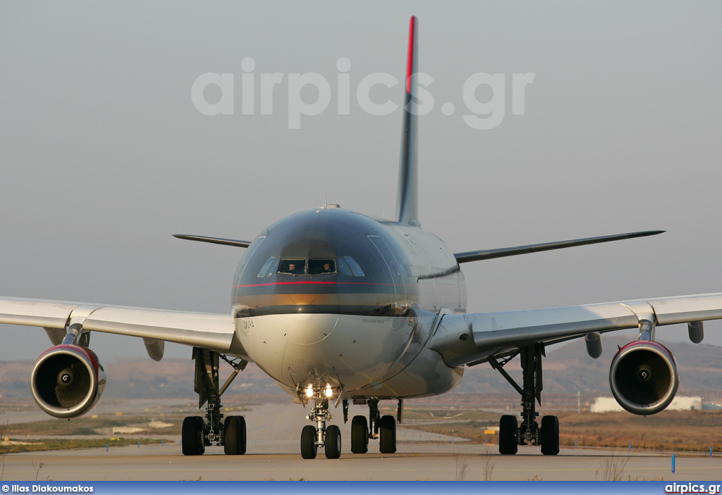 JY-AID, Airbus A340-200, Royal Jordanian