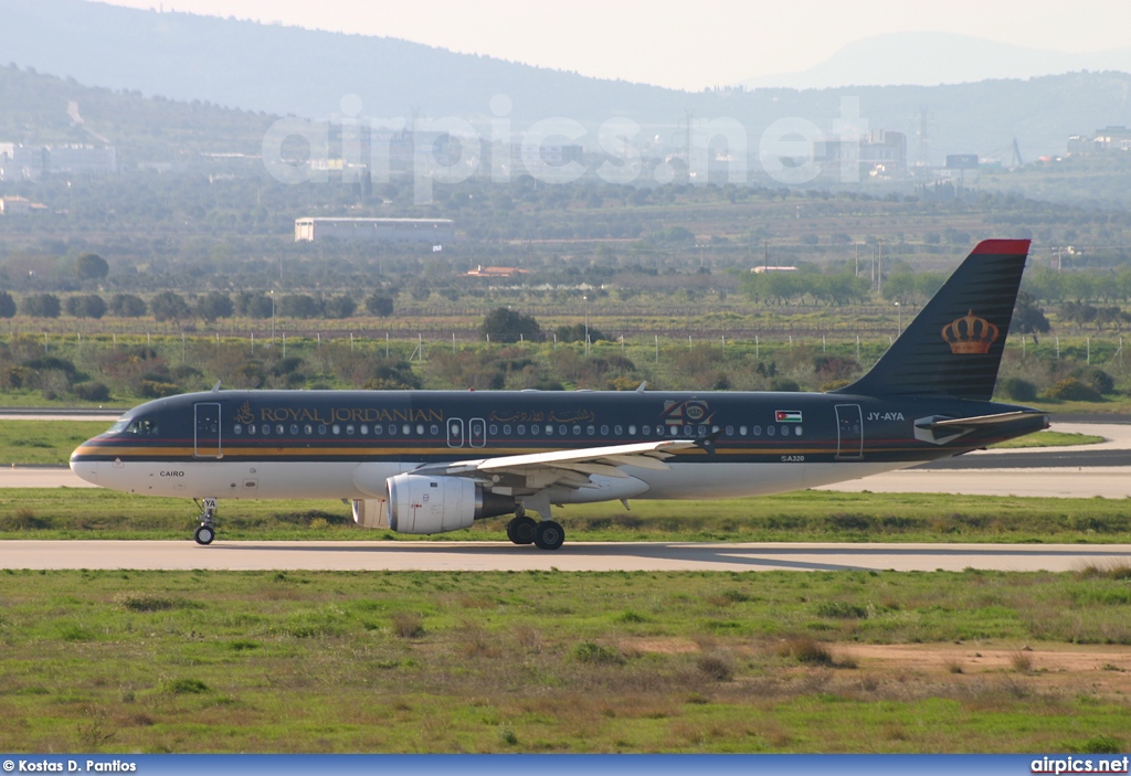 JY-AYA, Airbus A320-200, Royal Jordanian