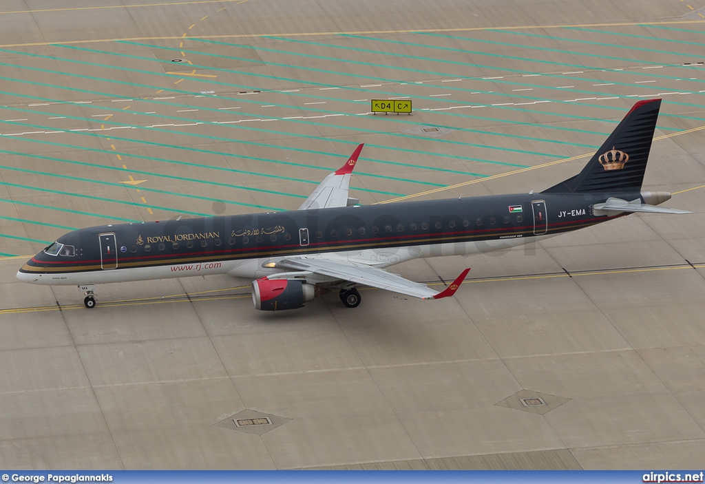 JY-EMA, Embraer ERJ 190-200LR (Embraer 195), Royal Jordanian