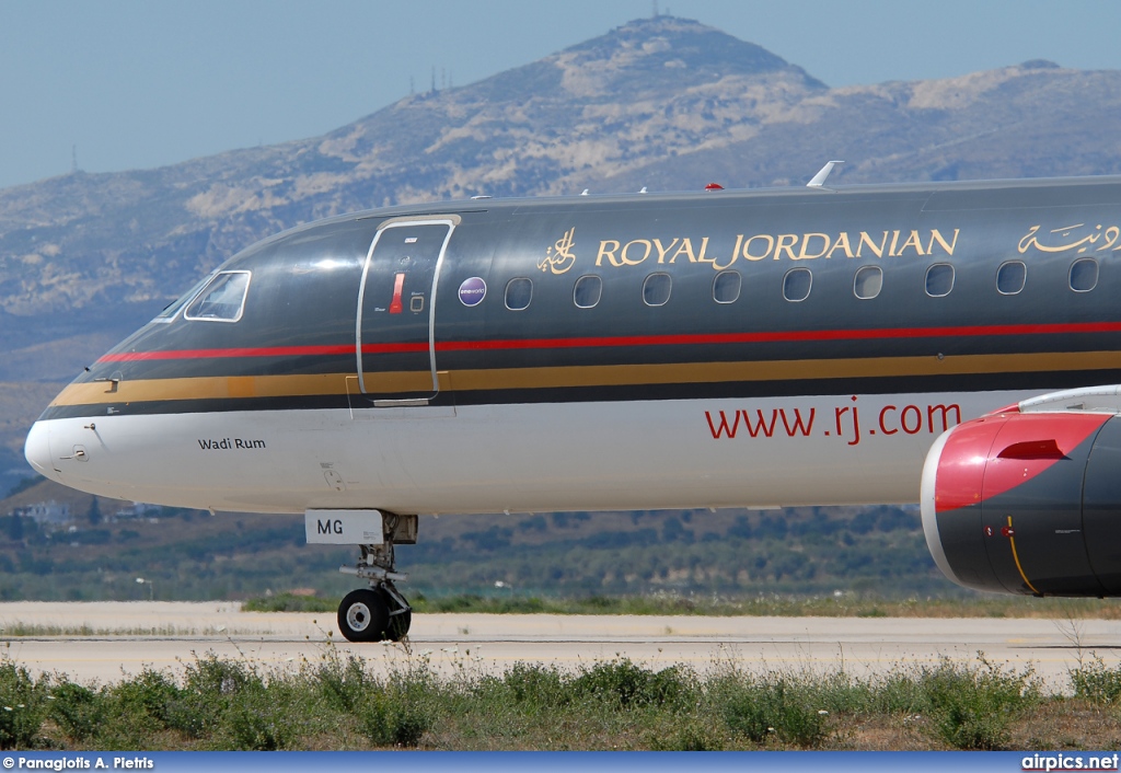 JY-EMG, Embraer ERJ 190-200LR (Embraer 195), Royal Jordanian