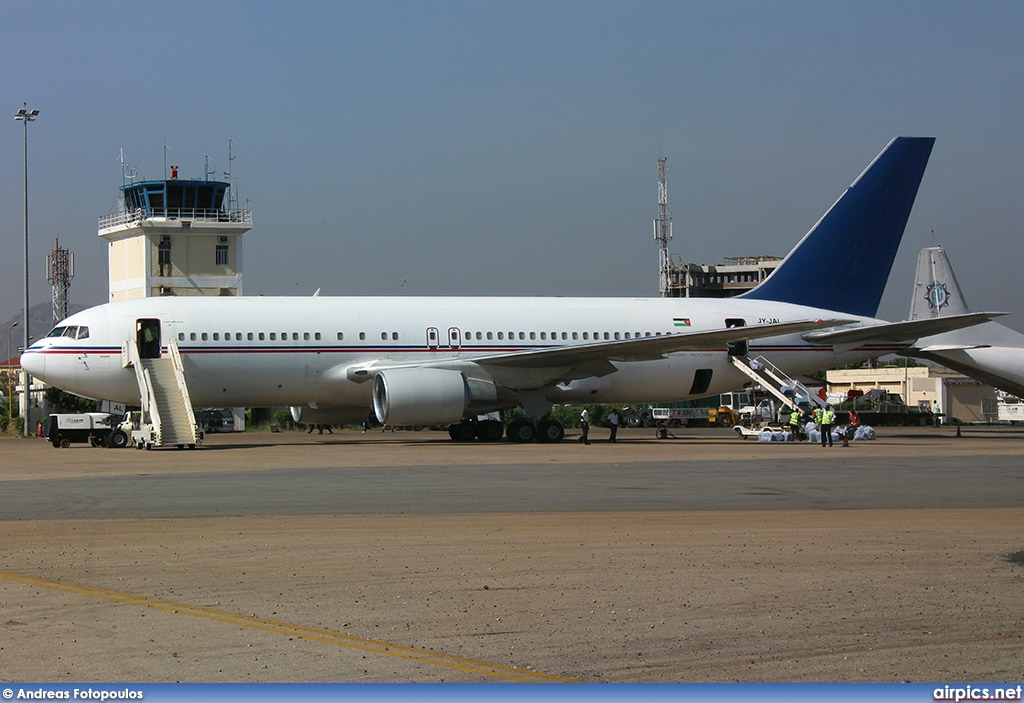 JY-JAL, Boeing 767-200ER, Jordan Aviation