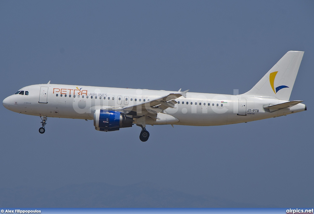 JY-PTB, Airbus A320-200, Petra Airlines