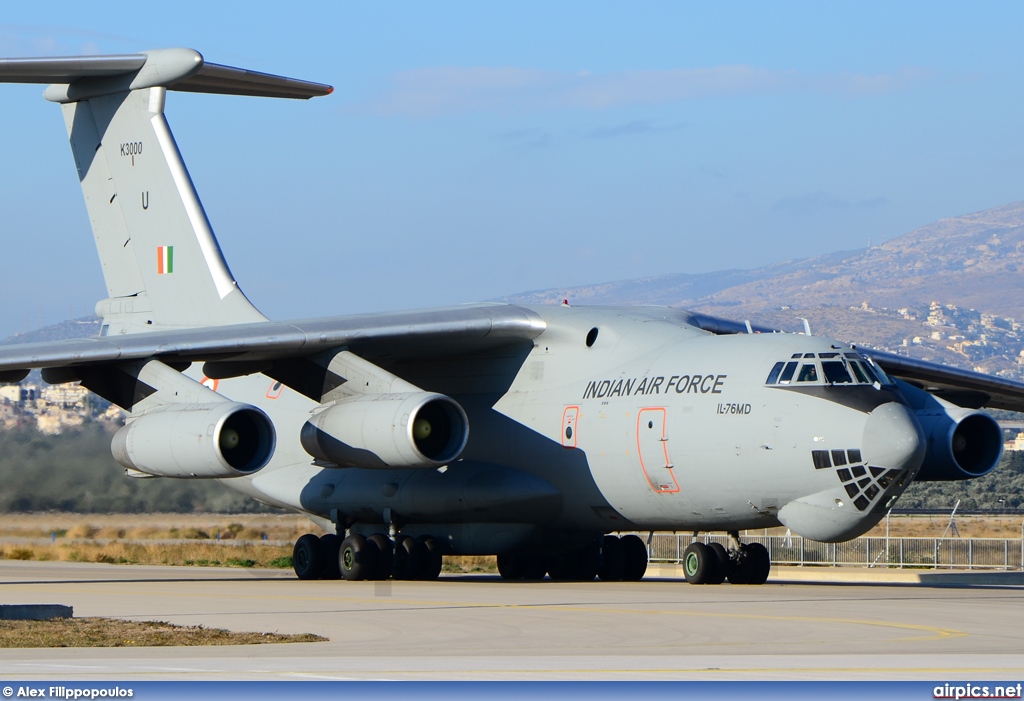 K3000, Ilyushin Il-76-MD, Indian Air Force