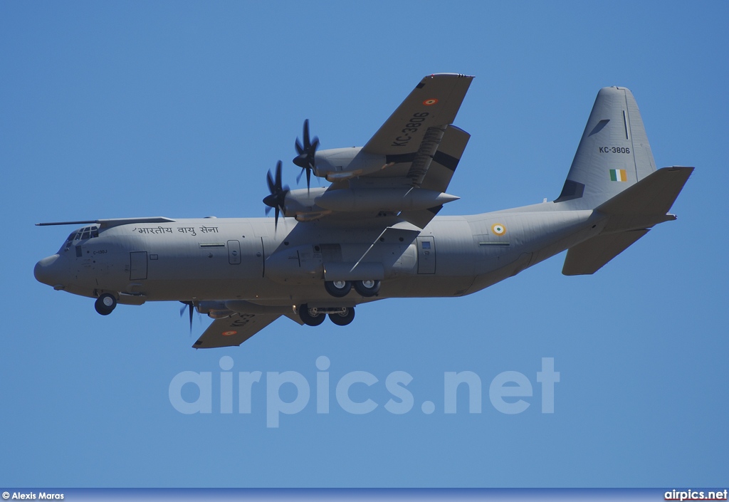 KC-3806, Lockheed C-130J-30 Hercules, Indian Air Force