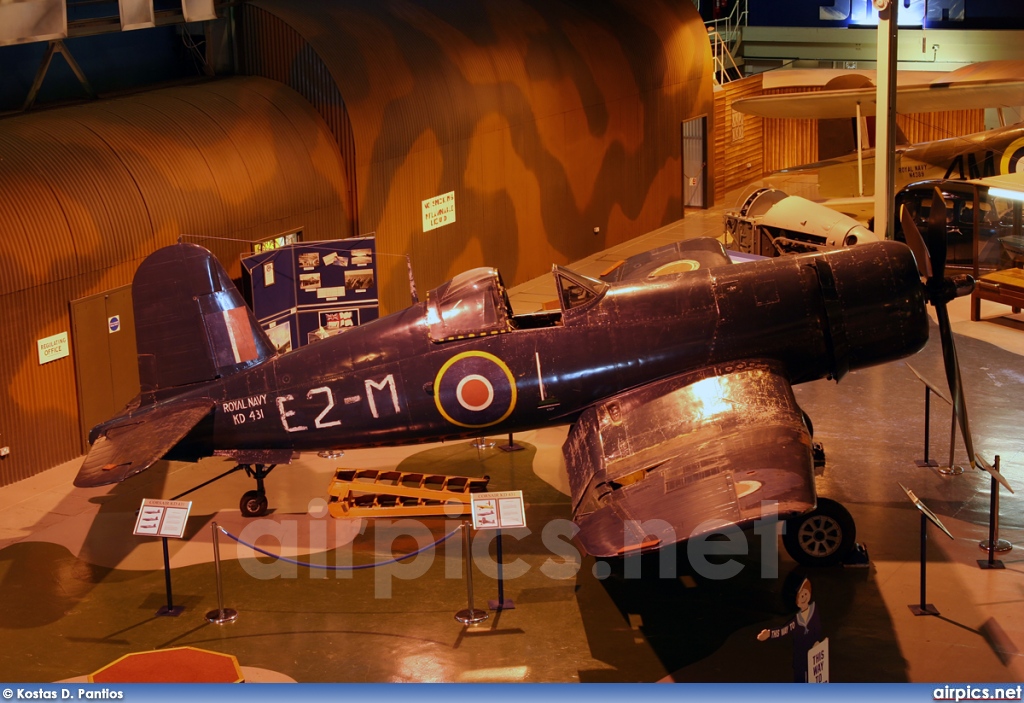 KD 431, Vought (Goodyear) FG-1A Corsair, Royal Navy - Fleet Air Arm