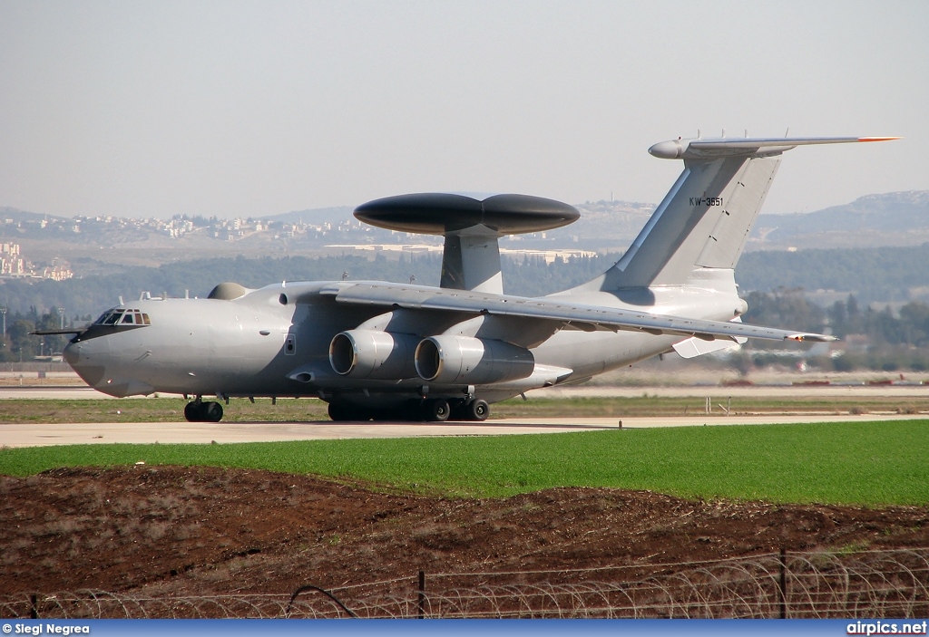 KW3551, Beriev A-50EI Mainstay, Indian Air Force