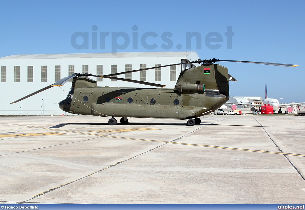 LC010, Boeing CH-47C Chinook, Libyan Air Force