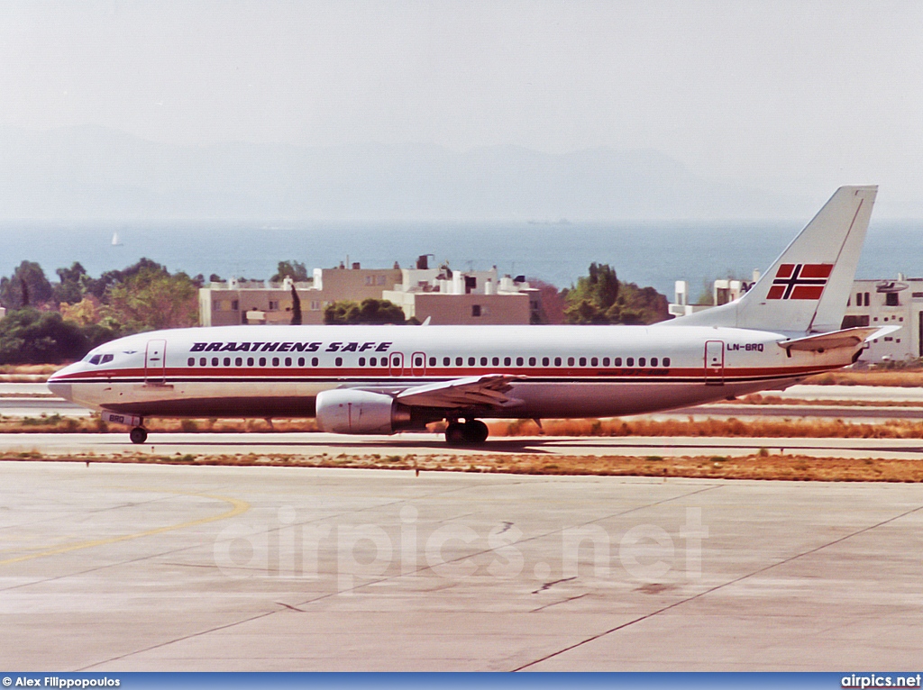 LN-BRQ, Boeing 737-400, Braathens Aviation