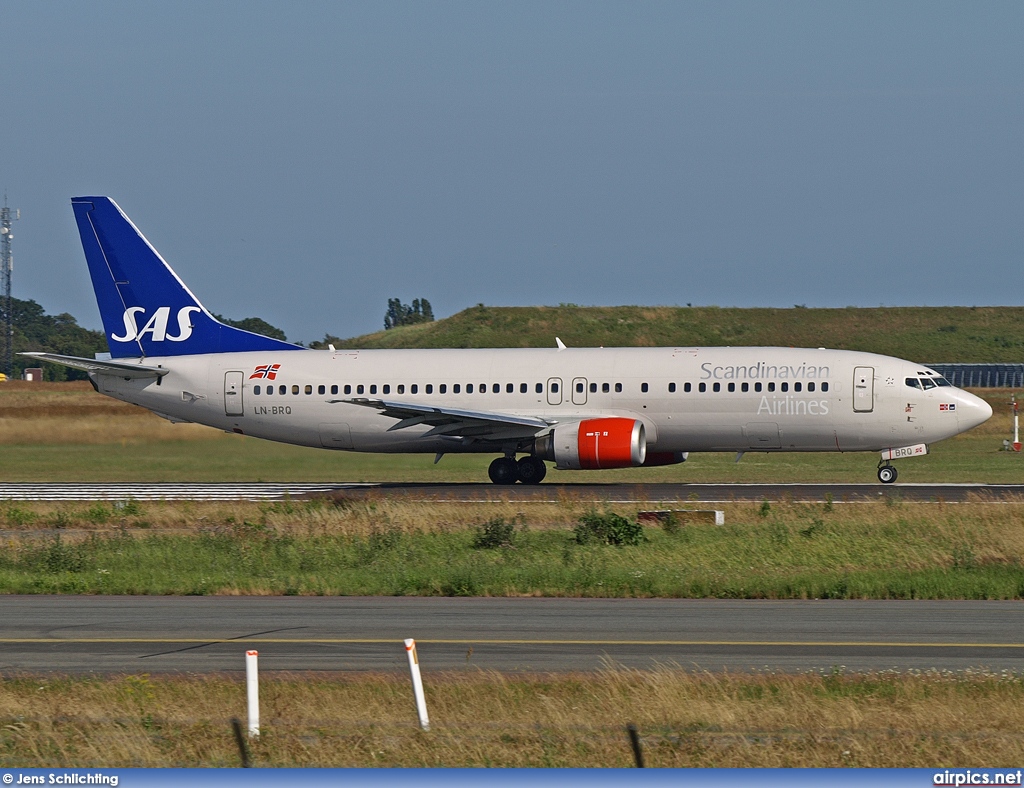 LN-BRQ, Boeing 737-400, Scandinavian Airlines System (SAS)