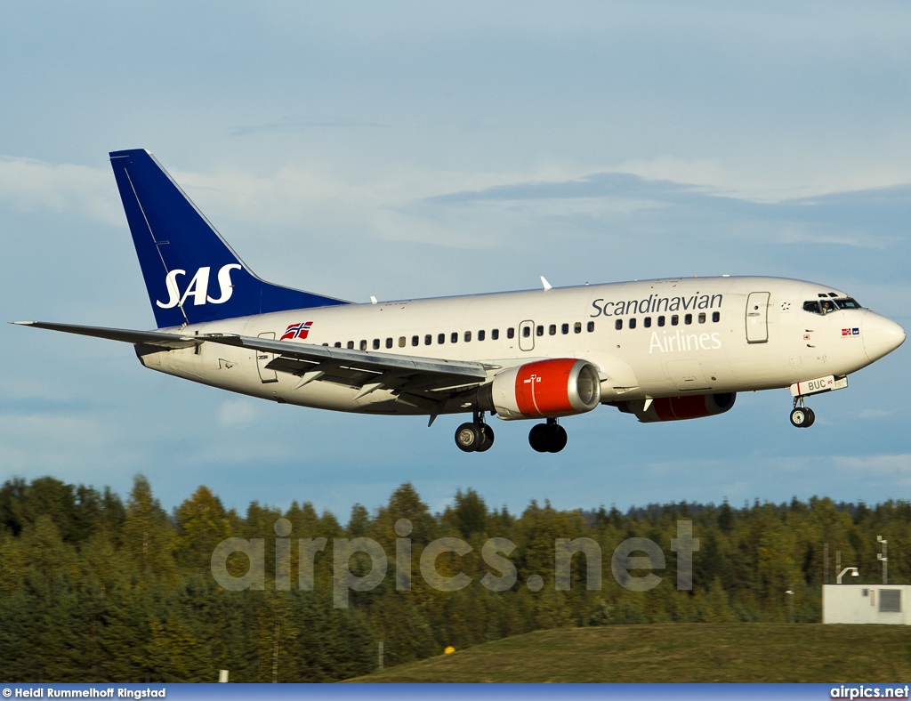 LN-BUC, Boeing 737-500, Scandinavian Airlines System (SAS)