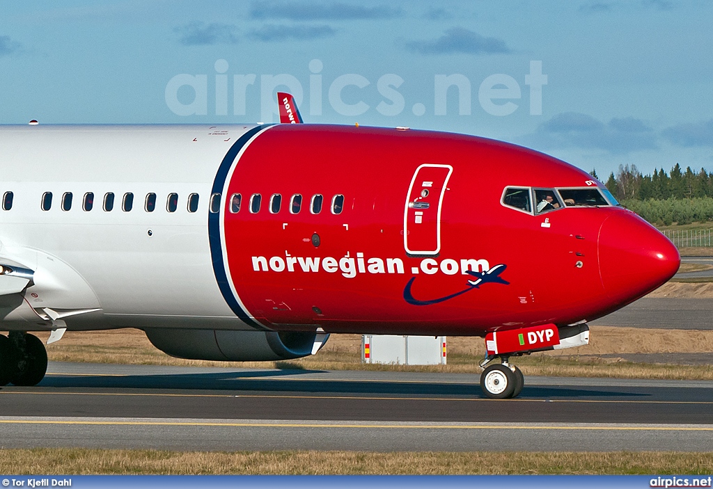 LN-DYP, Boeing 737-800, Norwegian Air Shuttle