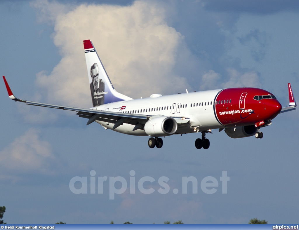 LN-DYP, Boeing 737-800, Norwegian Air Shuttle