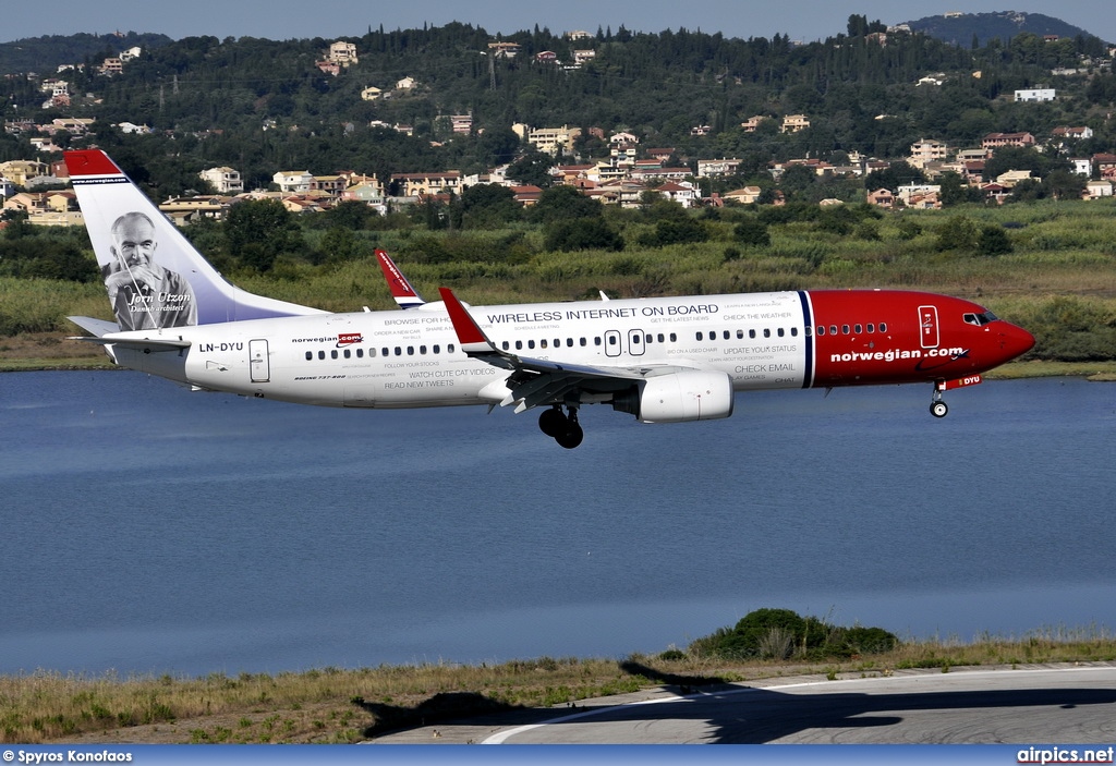 LN-DYU, Boeing 737-800, Norwegian Air Shuttle