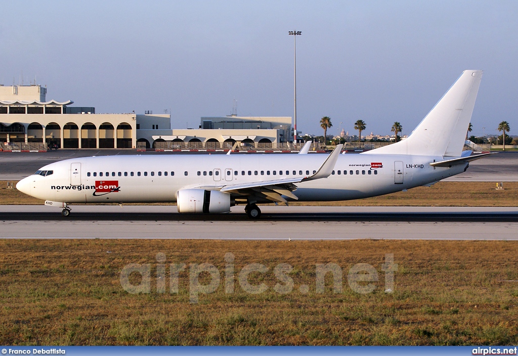 LN-KHD, Boeing 737-800, Norwegian Air Shuttle