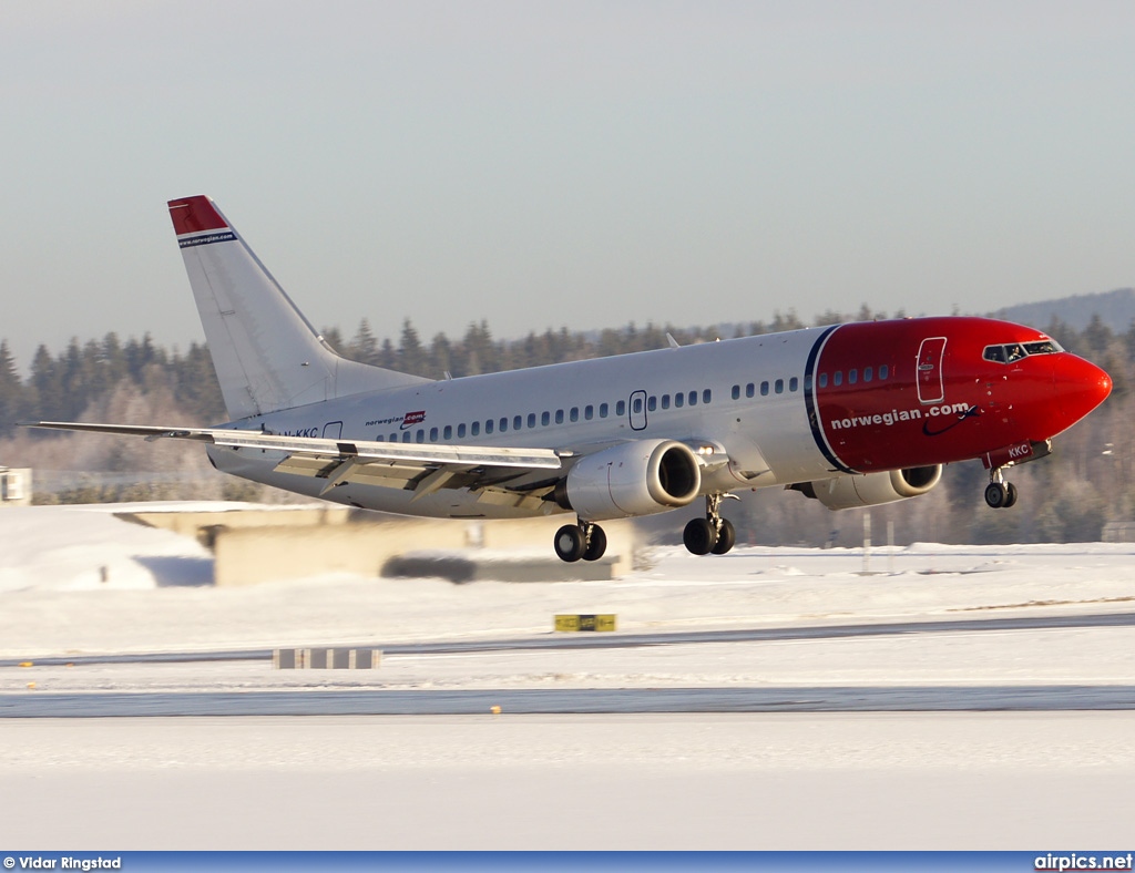 LN-KKC, Boeing 737-300, Norwegian Air Shuttle